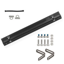RC Car Upgrade Roof Side Tent Metal Tent Kit for 1/18TRX4M RC Car Accessories Black