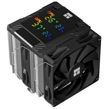 PA 120 Digital Chassis Air Cooling Radiator 6 Heat Pipe/CPU/CPU Simultaneous Monitoring Supports LGA1851/1700/AM5 A