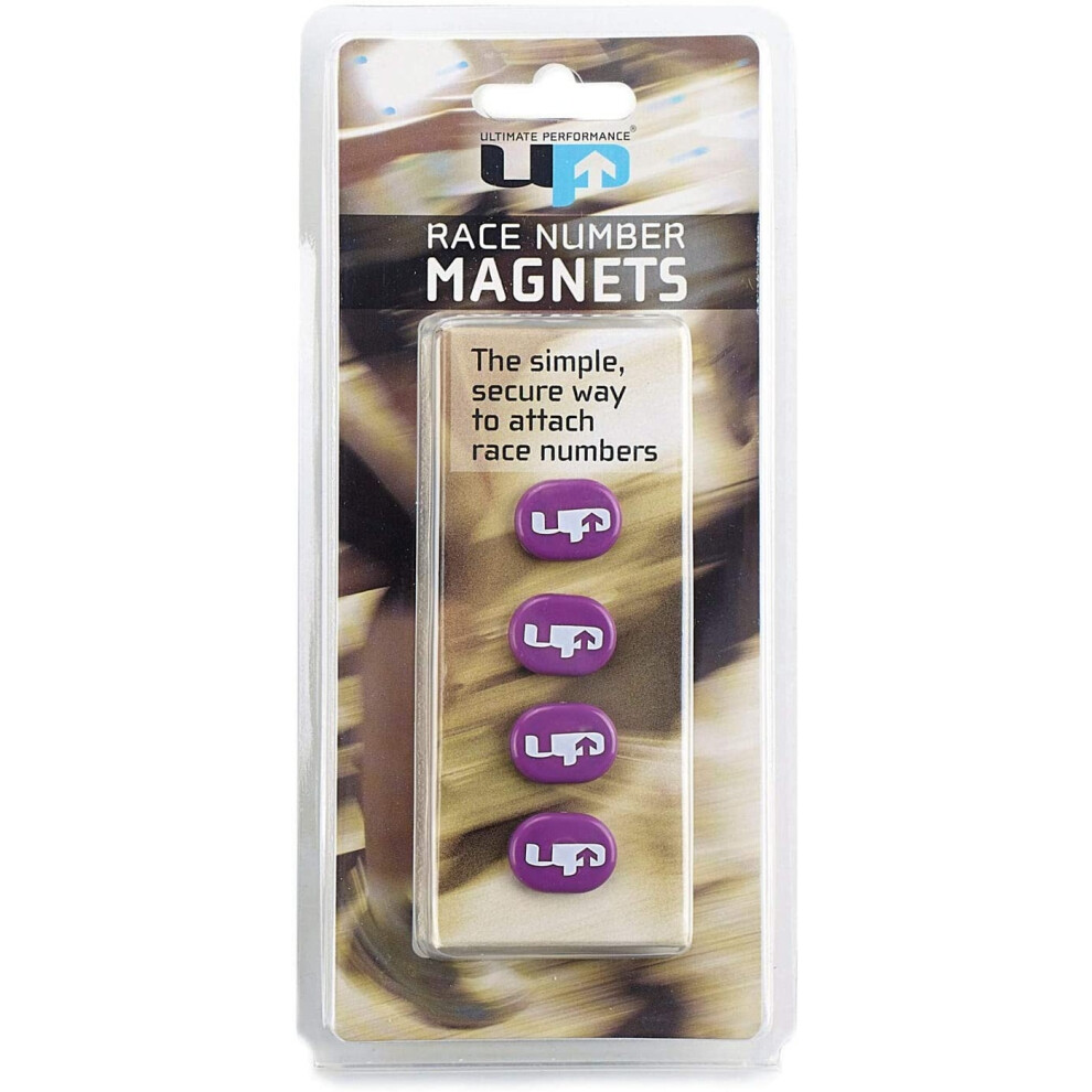 (One Size, ) Ultimate Performance Race Magnet (Pack Of 4) Purple 5059699307490