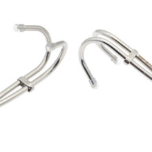 KEEP DIVING Scuba Diving Double Dual Stainless Steel Drift Hook with and Clips Hook for Current Dive Underwater,Black