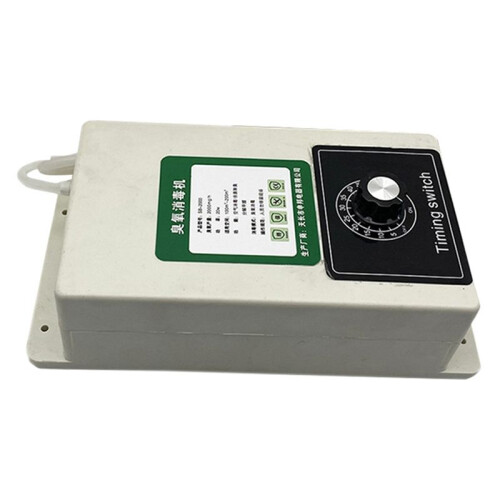 2000mg/H Ozone Generator Includes Timer for Water Air Sterilizer Purifier Disinfection for Pool Maintenance US Plug