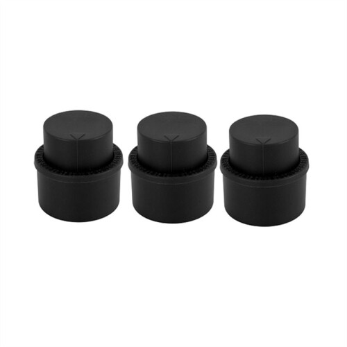 3-Pack Professionell Läskpropp, Pressförsegling Återanvändbara Lock för Läskflaskor