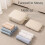 6-Piece Compression Clothes Storage Bag- Durable, for Luggage and Clothing Classification A 3