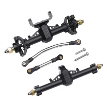 Eje Recto Delantero y Trasero de Metal para Coche RC SCX24 1/24, Piezas y Accesorios.