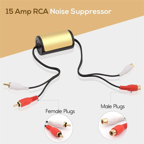 Ground Loop Isolator, Low Distortion Noise Strong High Output Current for Car 1