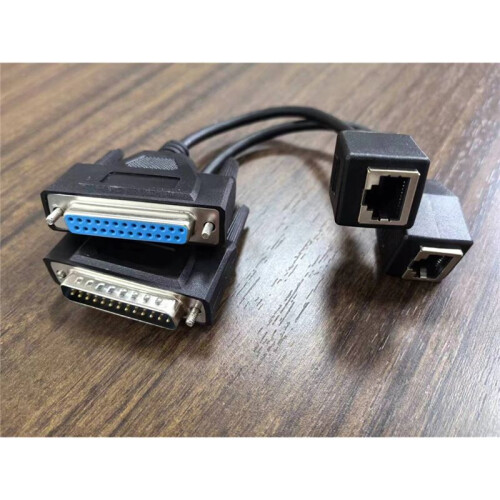 Cable de Señal ILDA A RJ45 DB25 Macho y Hembra ILDA A Red 1