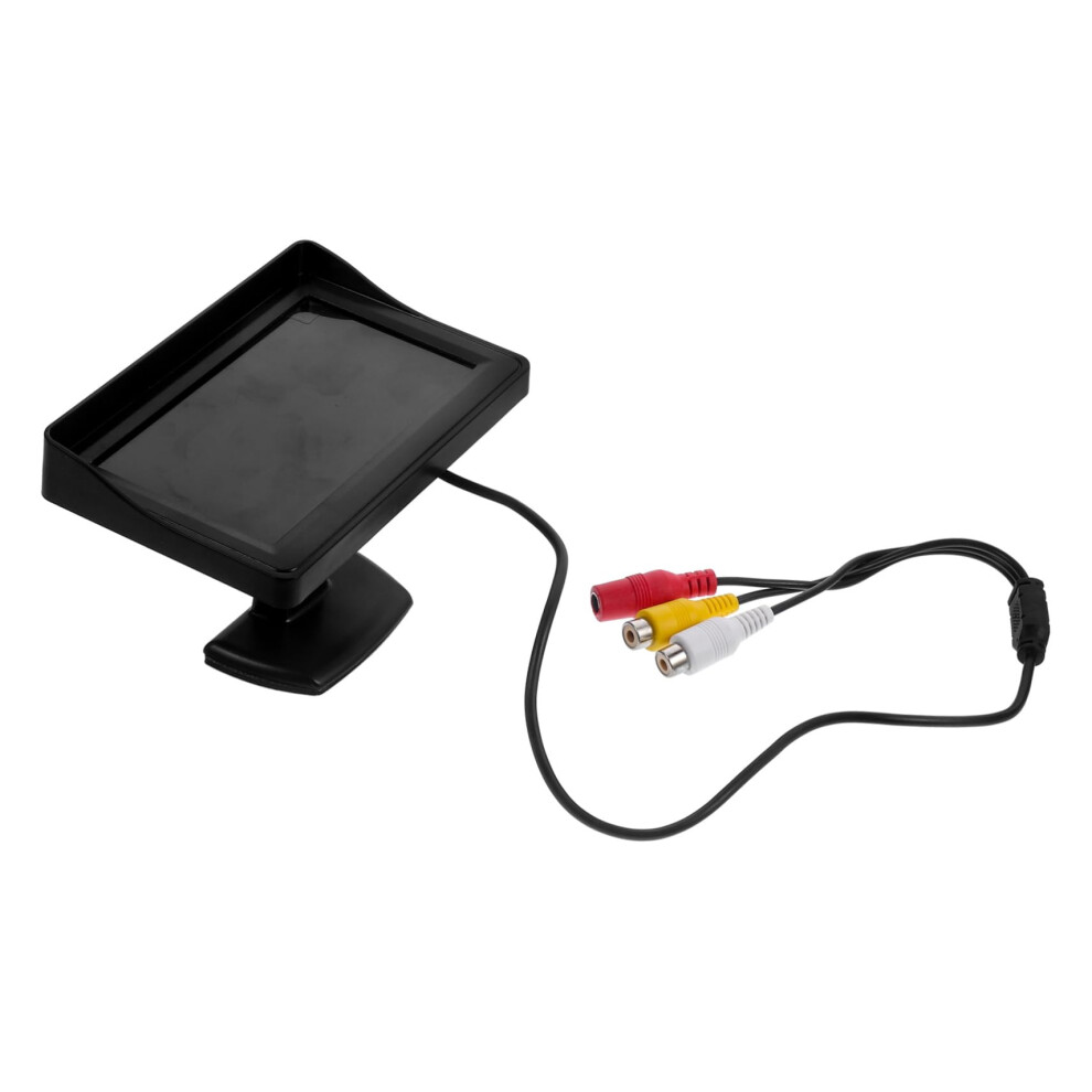 Rear View Camera Monitor With Clear 4.3 Inch Lcd Screen For Car Truck Suv Van Parking Safety 9771547182436