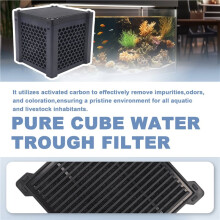 Water Purifier ,Horse Trough Water Filter ,Activated Carbon Livestock Water Purifier for Ponds,Fish,Aquariums