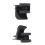 Black Nylon Suitcase Caster Swiveling Replacement Wheel 50mm Diameter 10