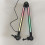 Supporto per Microfono RGB con Braccio Girevole e Luce RGB, Supporto A Forbice per Streaming di Giochi 5
