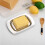 Butter Dish, Stainless Steel Butter Dish with Lid - Solid Cheese/Butter Container - Butter Cheese Storage Box 2