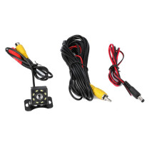 Cámara de Visión Trasera para Coche, Gran Angular, HD, Video de Visión Trasera, Cámara de Marcha Atrás, 8 LED, Visión Nocturna, Cámara de