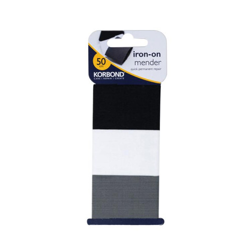 Korbond Iron On Mender 50cm 3pk