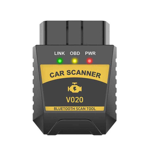 OBD2 Scanner Reader, Car Code Reader Connect to Phone for Reset/Clear Car Engine Error Code for IOS & Android