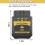 OBD2 Scanner Reader, Car Code Reader Connect to Phone for Reset/Clear Car Engine Error Code for IOS & Android 5