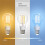 Tuya Zigbee  Filament Bulb 7W LED Light Lamp E27 Dimmable Lighting 806Lm CCT  Dimmable Indoor Decorative Light 3