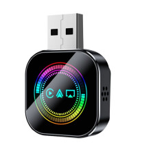 Wireless Carplay Adapter Carplay Airplay Android Auto 3 In1 USB Dongle Wired Carplay to Wireless Plug and