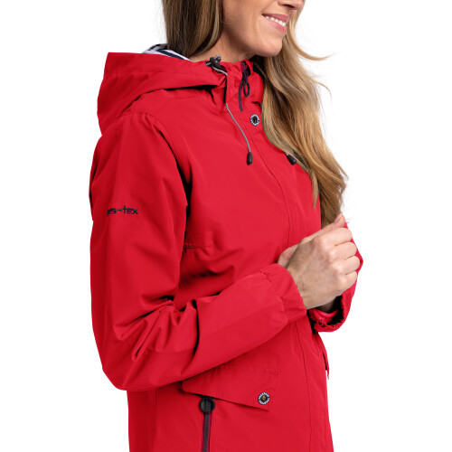 Trespass (16, Red) Trespass Womens Waterproof Jacket - Flourish 1