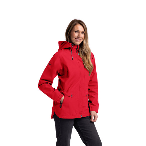 Trespass (16, Red) Trespass Womens Waterproof Jacket - Flourish 2