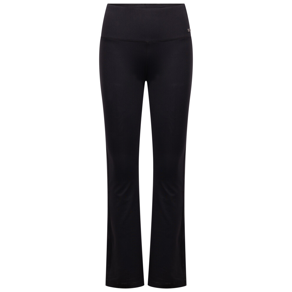 Trespass (M, Black) Womens Stretch Flared Leggings - Ellen