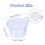 150Pcs 40ml Clear Plastic Measuring Cups for Epoxy, Paint & Jewelry Making 6
