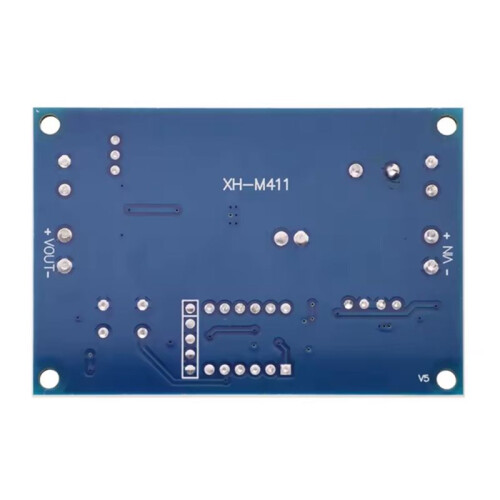 XH-M411  5V-45V Boost Converter Module Voltage Regulator Adjustable Step  Voltmeter Digital Display Module 2