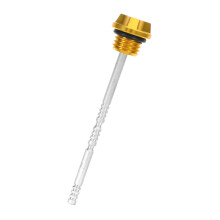 Motorcycle Oil Level Gauge Aluminum Alloy for Precise Engine Oil Reading Easy Installation Universal