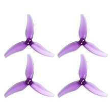 2Pairs 3630 3inch Propeller 3-Blade PC Props 1.5mm Hole for 2004KV Brushless Motor RC FPV Drone