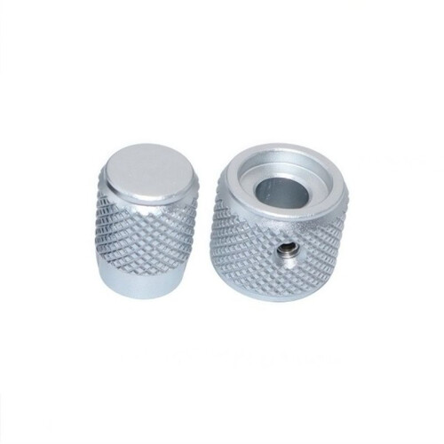 EC11EBB24C03 Dual-Shaft EncoderAxis with Button  30 Position Handle 25mm Aluminum Alloy Caps 2