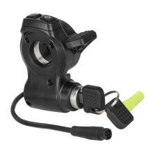Interrupteur D'Accélérateur Intégré à 7 Broches avec Clé pour Scooter Électrique G2 Master