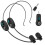 2.4G -Mounted Wireless Microphones Headset Transmitter with Receiver for Voice Amplifier Speaker Teaching Audio B 1