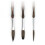 Pinstriping Brush Kit,3 Pcs Professional Striping Brushes Long Liner Script Scroll Rigger Brushes 3
