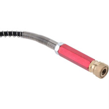 TPU 63mpa 50cm Pump Hose with 8mm Female Quick Steel Copper 4500psi High Pressure Spring Inflation Hose