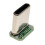 10PCS USB 3.1 Type C Vertical Patch Board 16pin 4 Welding Wire Data Band PCB USB Board Male  16P Usb C Connector 4