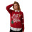 (XL, Red) Γυναικείο Χριστουγεννιάτικο Πλεκτό Χριστουγεννιάτικο Δέντρο 1