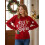 (XL, Red) Γυναικείο Χριστουγεννιάτικο Πλεκτό Χριστουγεννιάτικο Δέντρο 6
