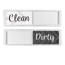 Placa de Guia para Geladeira, Adesivo Magnético de Dupla Face para Geladeira, Ímã para Lava-Louças, Indicador de Lava-Louças, Geladeira B