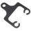 Black Universal Motorcycle Speedometer Mount and Tachometer Bracket for Secure Odometer Fixing 2