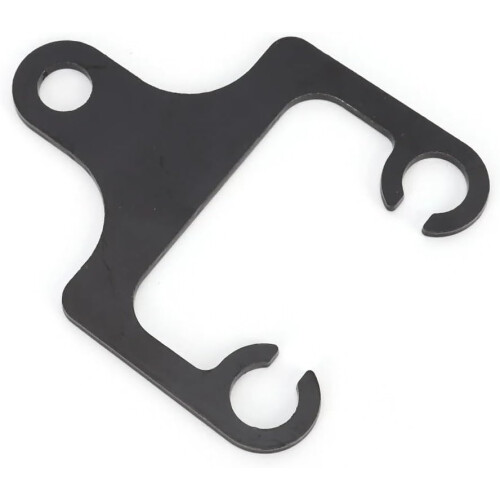 Black Universal Motorcycle Speedometer Mount and Tachometer Bracket for Secure Odometer Fixing 1