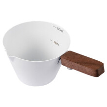 120ml Coffee Cup 304 Stainless Steel Cup Cocktail Mixing Easy to Clean Coffee Measuring Cup High Accuracy Scale