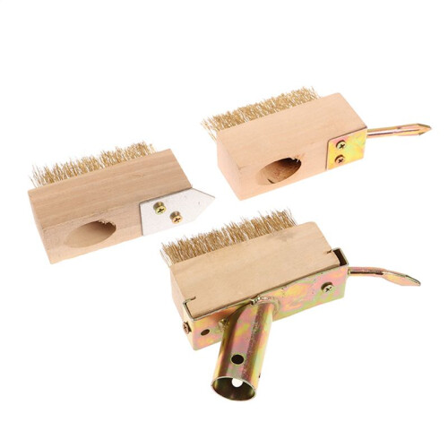 Adjustable Manual Weeding Tool - Wire Brush for Neat and Clean Terraces, Decks & Sidewalks 1
