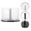 1pcs Large Capacity CD/DVD Storage Container Clear Plastic DVD Holder Compact Disk Organizer Space-Saving Design 6