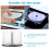 1pcs Large Capacity CD/DVD Storage Container Clear Plastic DVD Holder Compact Disk Organizer Space-Saving Design 8