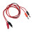 Alligator Clip Till Banan Plug Probe Testkabel 90Cm 3Ft 1