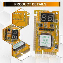 Notebook Diagnostic Card 2-Digit PCI/PCI-E LPC POST Analyzer Tester