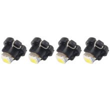 4St T3 Vit 1210 3528 SMD LED Dashboard Dash Light Lamp Bulb för Bil