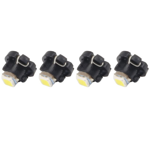 4pcs T3 White 1210 3528 SMD LED Dashboard Dash Light Lamp Bulb for Car