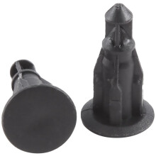 25 Pcs Poussee en plastique dans pare-chocs de voiture Porte Rivets Clip 10mm Trou