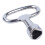 Key slot for bolt Triple-cornered Triangular metal panel 8 mm x 2 7