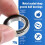 10Pcs  6802-2RS 15x24x5mm Metal Shielded Sealed Deep   Bearings 3